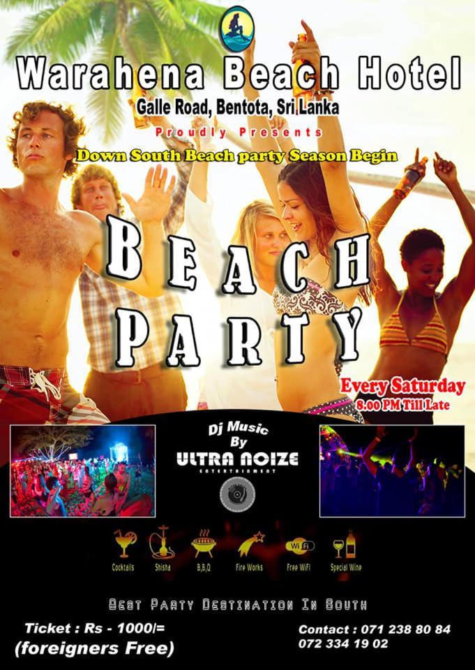Warahena Beach Hotel Bentota Ngoại thất bức ảnh